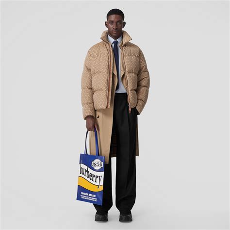 burberry puffer jacket monogram